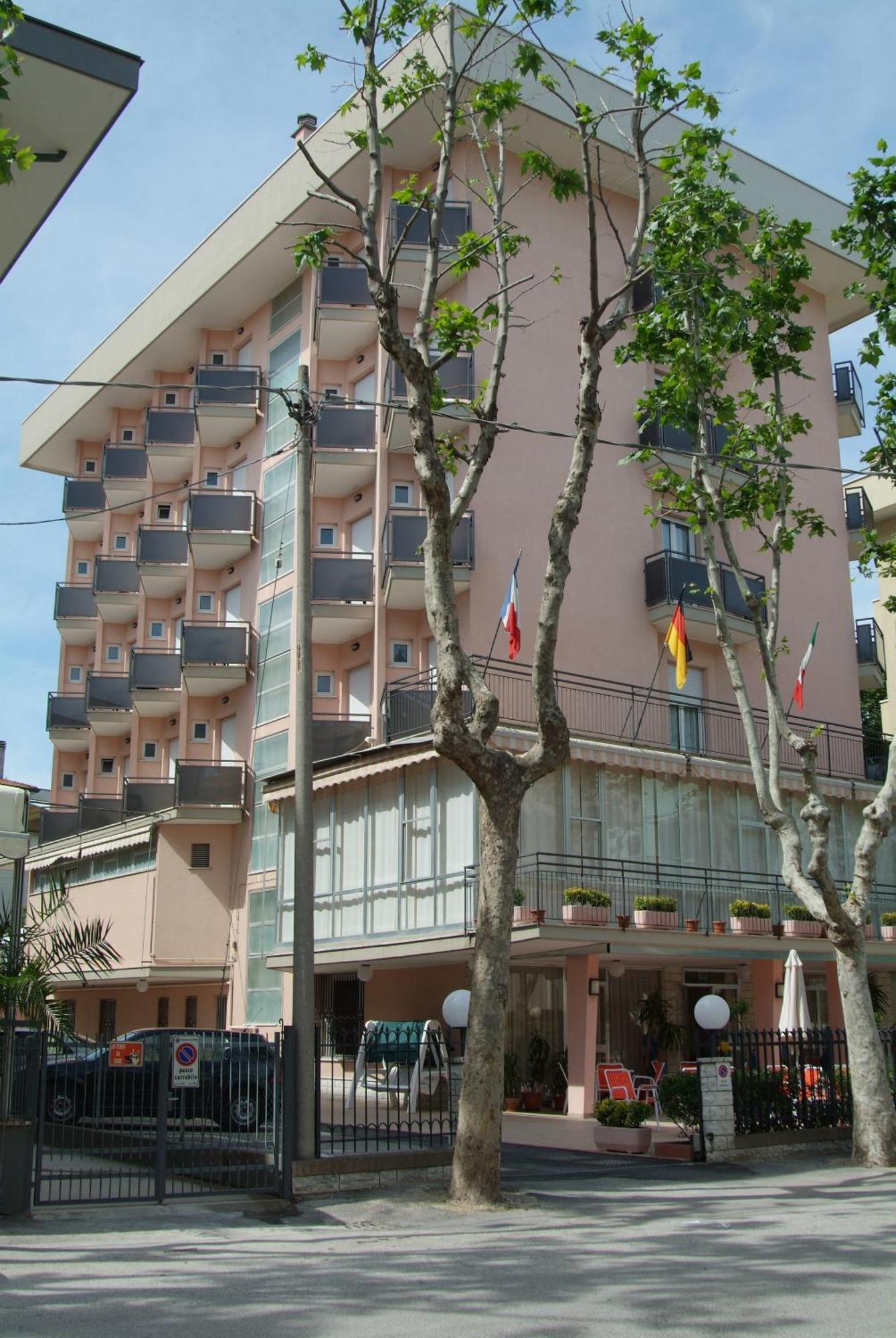 Hotel Euromar Rimini Exterior foto