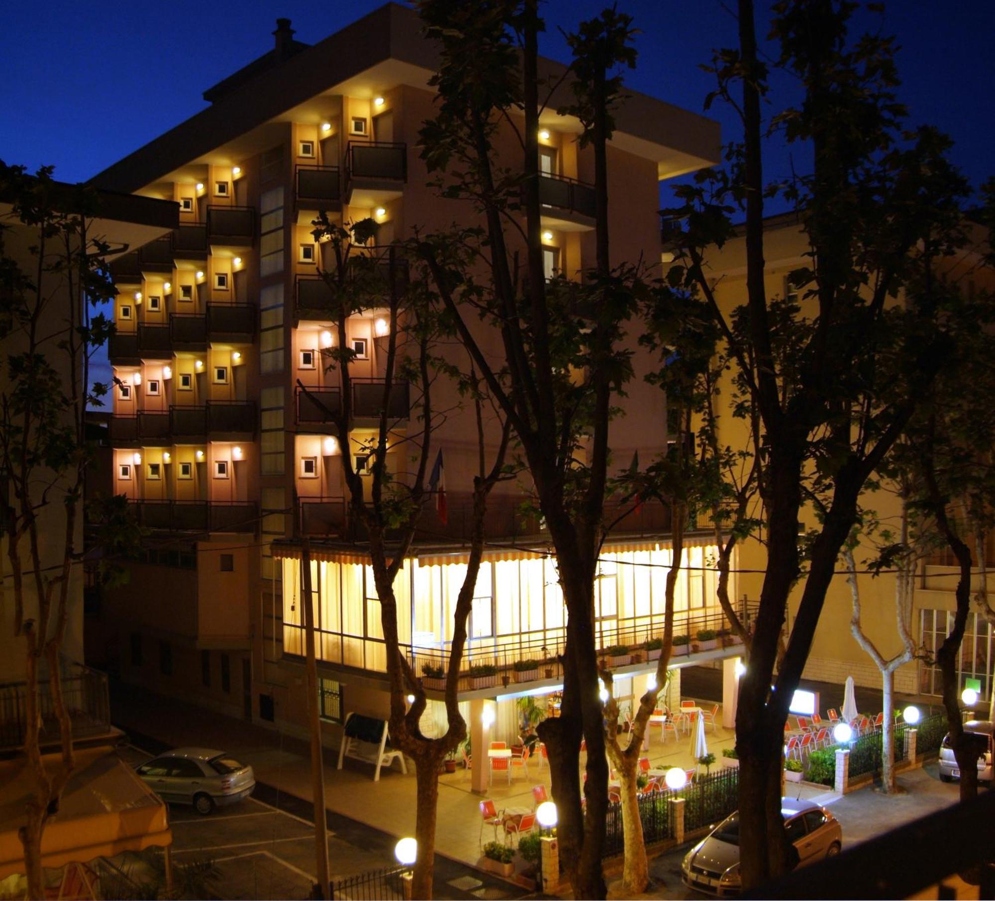 Hotel Euromar Rimini Exterior foto